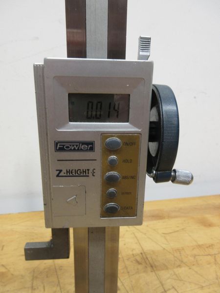 Fowler Z-Height E, 12" Digital Height Gage- Auction Item