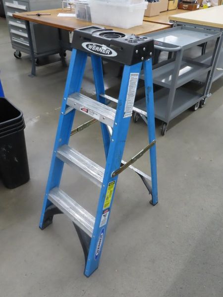 Werner 4' Step Ladder- Auction Item