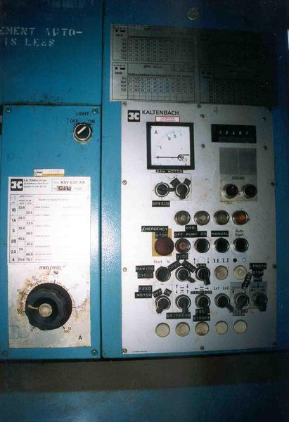 9-1/8' KALTENBACH COLD SAW:  STOCK #12670