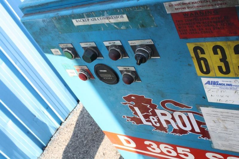 30 HP LEROI ROTARY SCREW AIR COMPRESSOR:  STOCK #50202