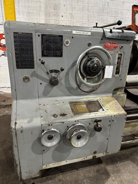 36" x 240" Okuma LTDA Heavy Duty Engine Lathe