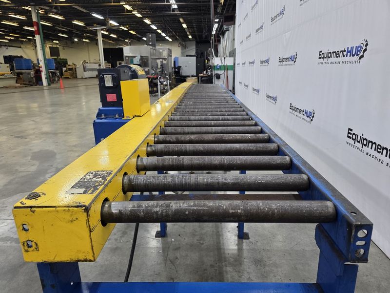 15′ L x 20″ W Motorized Powered Roller Conveyor