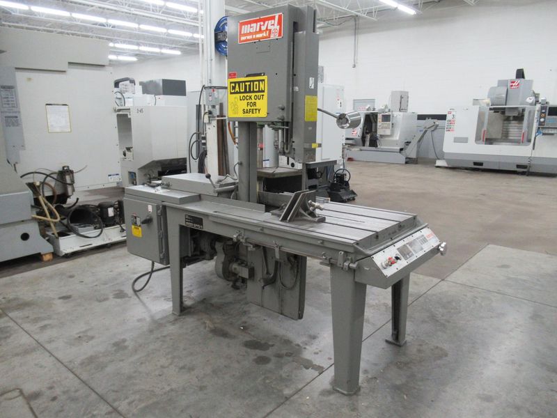 Marvel Series 8-Mark I Vertical Band Saw, Tilting, 18" x 22" Capacity, 1" Blade, Variable Speed