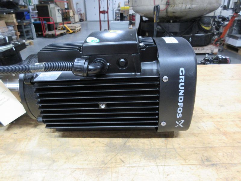 Grundfos MG100LC2-2828FT130-H3, Makino A51 HP Coolant Pump, 500 PSI Max, ***New Never Hooked Up***- Auction Item