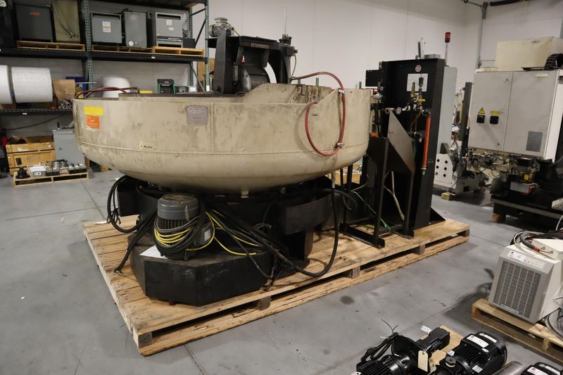 Hammond Roto-Finish HR-17 VIbratory Combo Finishing, Washing, Drying Unit, with Magnetic Parts Separation- Auction Item