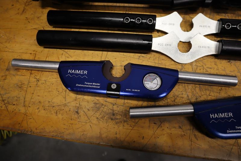Haimer Torque Master ER Collet Wrenches and Collet Wrenches- Auction Item
