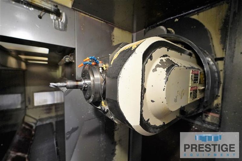 SNK HPS-120B, 5-Axis, X-124", Y-52", Z-28", Swivel Spindle, 20K RPM, 2APC 120" x 48",  60 ATC, Fanuc 15MA, 2005, #30023