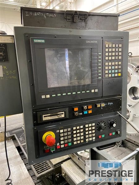 6.3" Wotan Rapid 5 CNC Ram Type, 60 ATC,  X-236",  Y-138", Z-40" (Spindle), Z-1- 27" (Ram), Infeed CNC Rot.Tbl, #31959