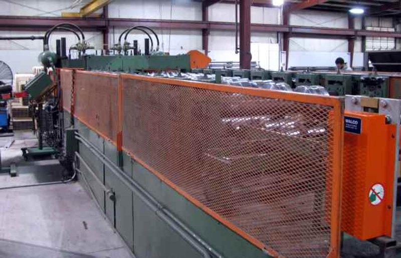 10 Stand x 3" x 54" BRADBURY M3 Ribbed Panel Rollform Line
