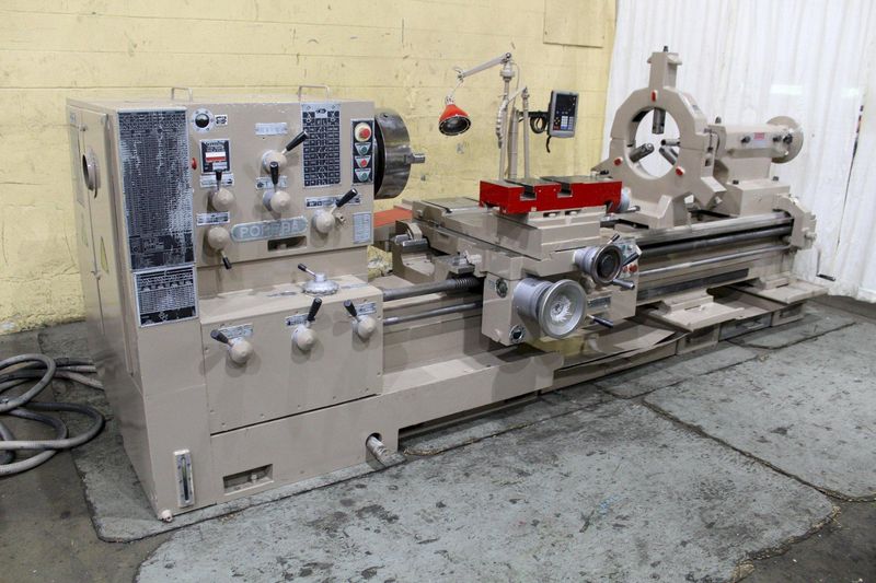 38" X 96" POREBA ENGINE LATHE: STOCK #73804