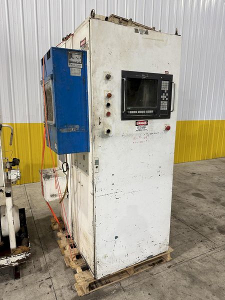 25 TON EITEL MODEL ASP-25 SERVO DRIVEN AUTOMATIC BAR & ROD PRECISION STRAIGHTENING PRESS: YOBRO