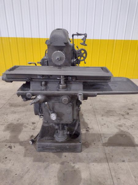 3 HP CINCINNATI MODEL 1-18 PLAIN HORIZONTAL MILLING MACHINE: STOCK #21030