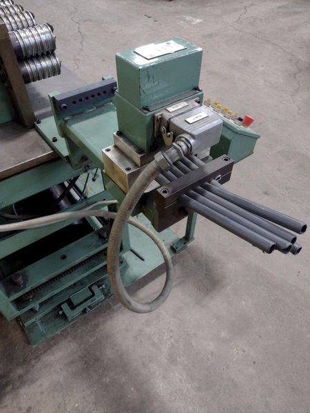 BURR OAK MODEL #VBHB RETURN TUBE BENDER & MODEL #MTCO STRAIGHTENER FEEDER: STOCK #15868