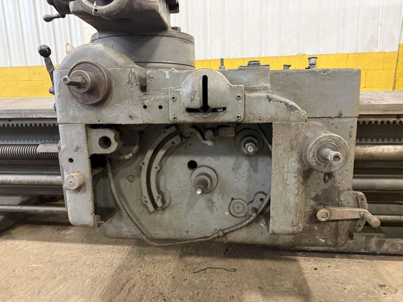 56" x 336" (28') BERTRAM ENGINE LATHE WITH DUAL CARRIAGES: STOCK #10964