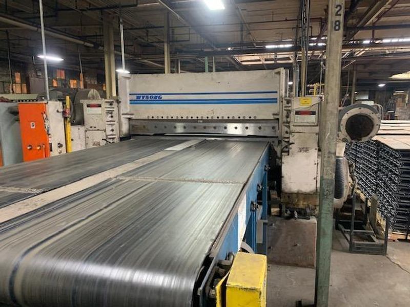 20,000 Lb X 72" X .125" Minster Cut To Length Line