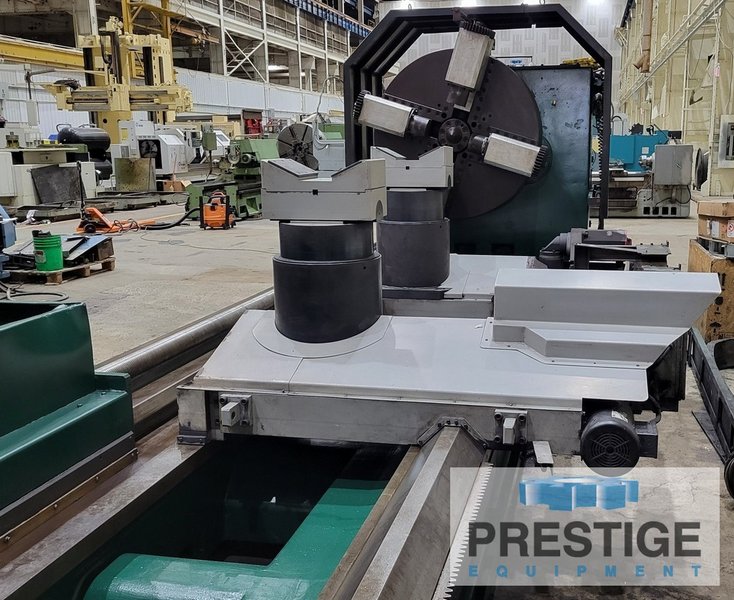 Hercules 61" x 275" CNC Roll Lathe, 280 HP, 4-Pos.Turret, Fanuc 31 CNC, #32948
