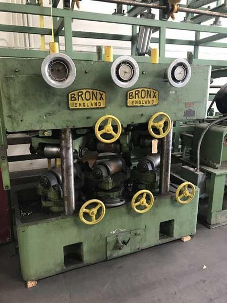 6J ROLL BRONX ROTARY BAR STRAIGHTENER: STOCK #73043