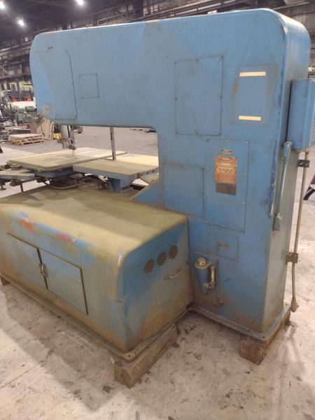 60" DOALL MODEL #60-3 DEEP THROAT VERTICAL CONTOUR BANDSAW: STOCK #23680