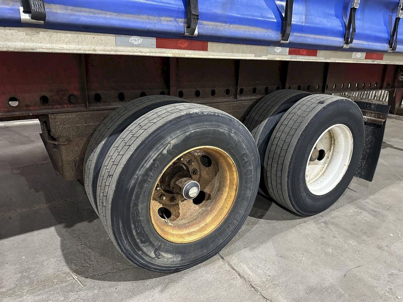 2007 X 53' UTILITY MFG  SLIDING CURTAIN-SIDE SEMI TRAILER: STOCK #19607