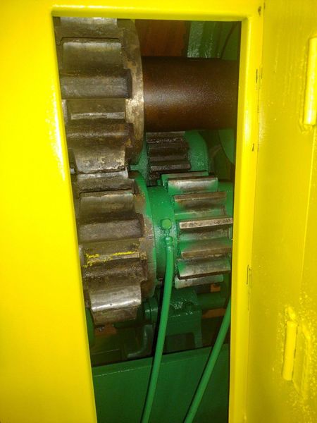 8' X 5/16" BERTSCH MODEL #8 INITIAL PINCH PLATE ROLL: STOCK #16583