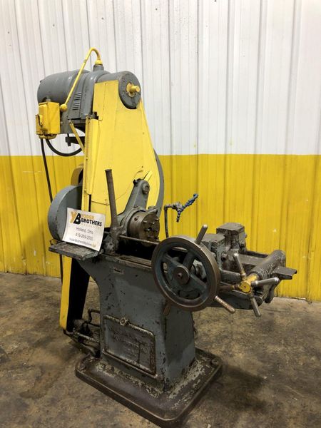 1" LANDIS SINGLE SPINDLE THREADER W/ 8R HEAD: STOCK #19071