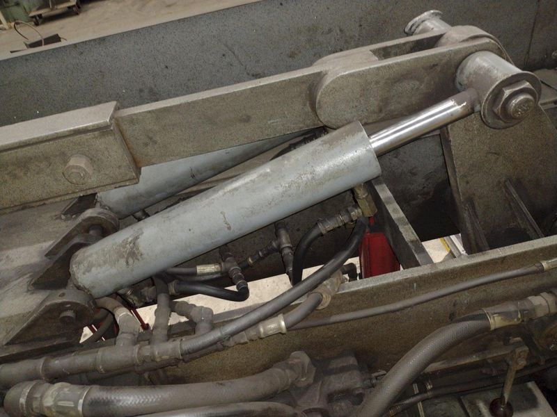 6' x 3/8" HTC MODEL #375-6S HYDRAULIC SHEAR: STOCK #21236