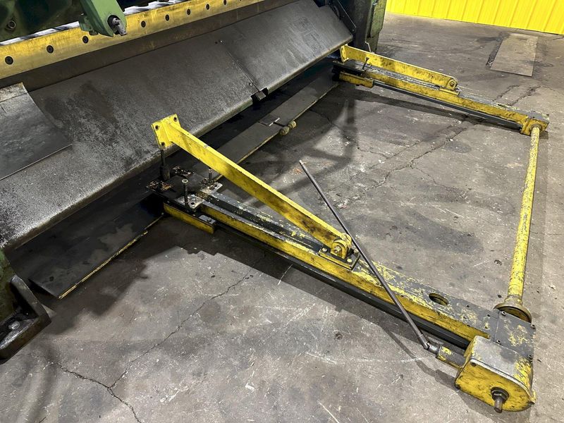 12' X 1/2" WYSONG MODEL #1250 MECHANICAL POWER SQUARING SHEAR: STOCK #19618