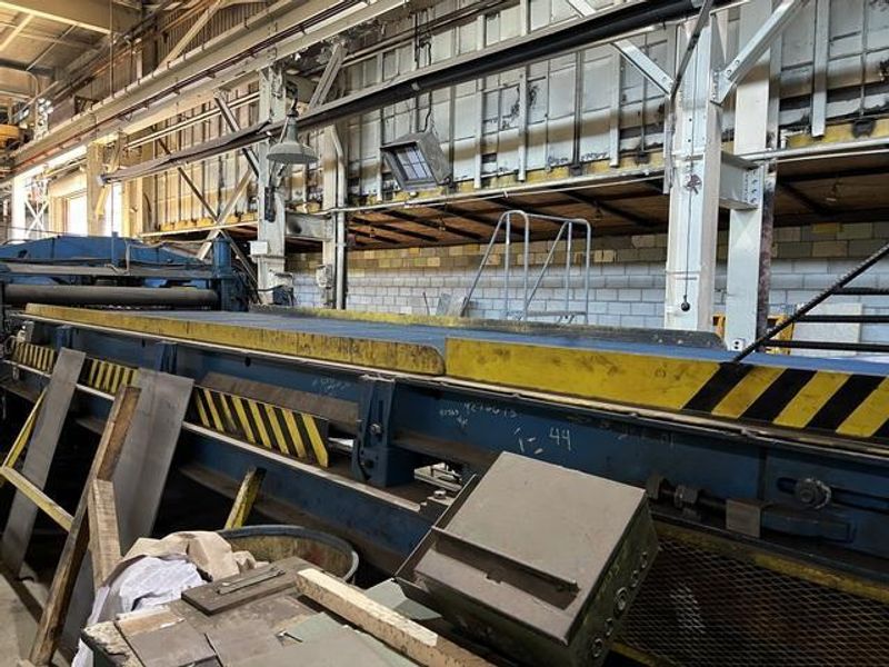 72" x .200" x 50,000# Voss cut to length line, Stock# 10962