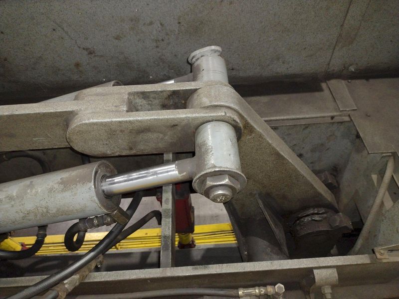 6' x 3/8" HTC MODEL #375-6S HYDRAULIC SHEAR: STOCK #21236