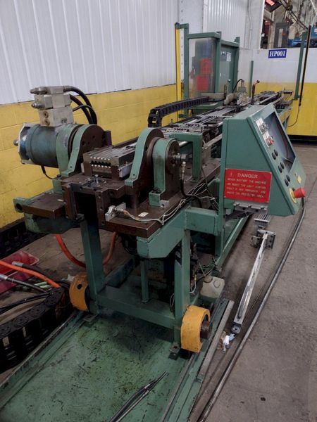 BURR OAK MODEL #VBHB RETURN TUBE BENDER & MODEL #MTCO STRAIGHTENER FEEDER: STOCK #15868