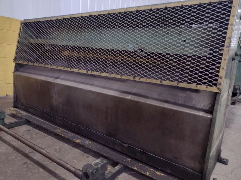 54" X 10 GAUGE DALLAS AIR FEED WITH EDWARDS SHEAR CUT TO LENGTH LINE: STOCK 15968