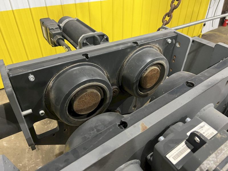 17.5 TON (2014) KONE-CRANES MODEL #CXT60410160P75GGN0S SINGLE GIRDER OVERHEAD CRANE HOIST & TROL