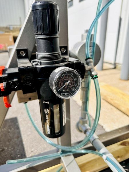 Cozzoli IFLM Four Headed Filler ||  Inline Fill-To-Level  ||  Manual Filler
