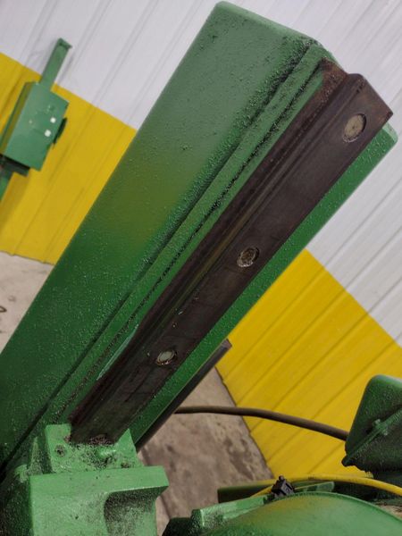 12" X 12" HYD-MECH MODEL #H-12A FULL AUTOMATIC FEED HORIZONTAL BANDSAW PLC 100 CONTROLS: STOCK #