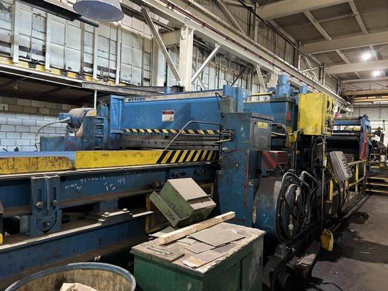 72" x .200" x 50,000# Voss cut to length line, Stock# 10962
