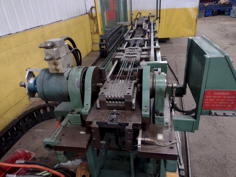 BURR OAK MODEL #VBHB RETURN TUBE BENDER & MODEL #MTCO STRAIGHTENER FEEDER: STOCK #15868