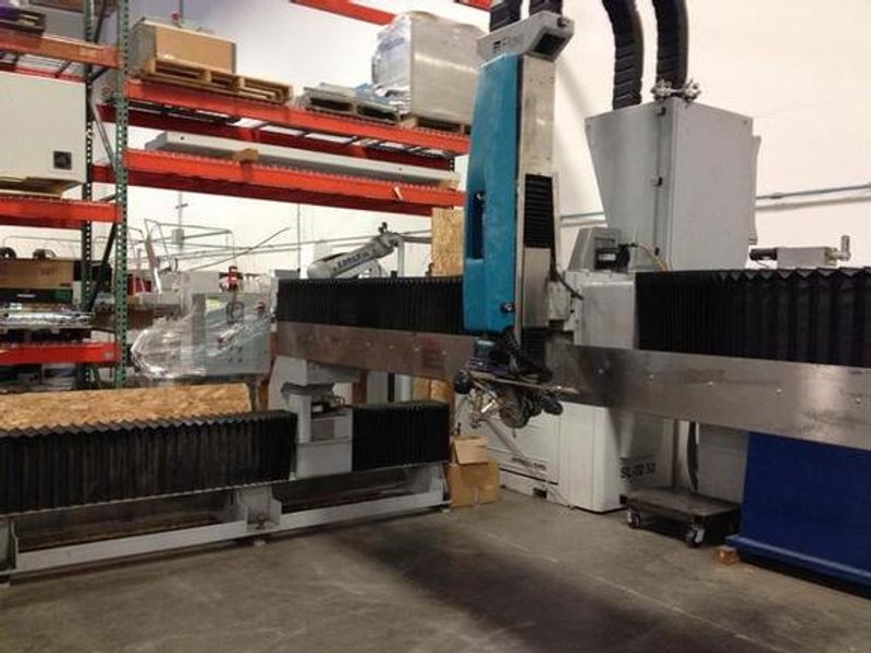 60,000 PSI, Flow, 157.5" X 78.75", 6"Z Travel, Pacer ECL Cutting Head, 50 HP, #29628