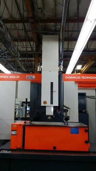 Charmilles 4000DT Ram/Sinker EDM, C-Axis, 40 Sta ATC, '97, 18x12x16", 3R Tlg Pkg, #32371