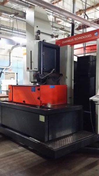 Charmilles 4000DT Ram/Sinker EDM, C-Axis, 40 Sta ATC, '97, 18x12x16", 3R Tlg Pkg, #32371