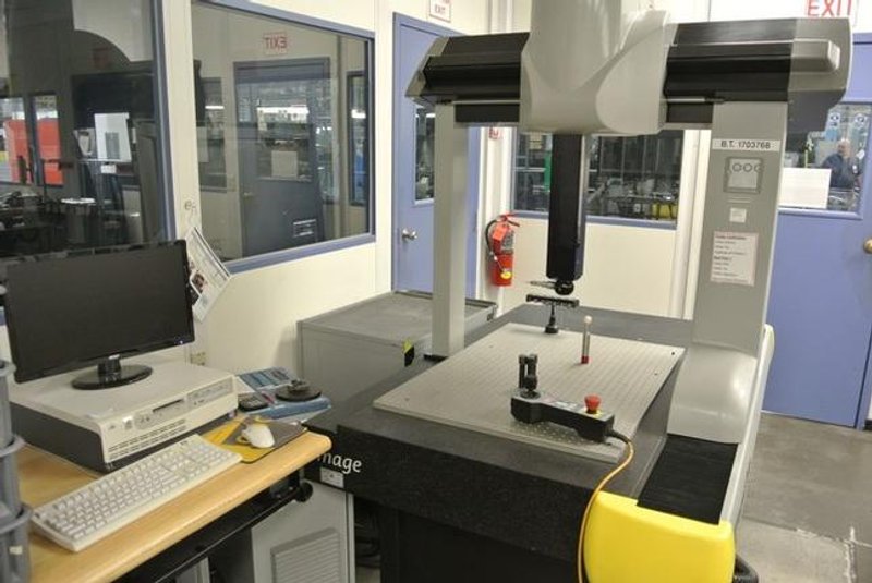 B & S Global Image 7107, 27.6x39.4x25.6", PC-DMIS 2001, Raco Plate, PH10MQ Probe, TP20
