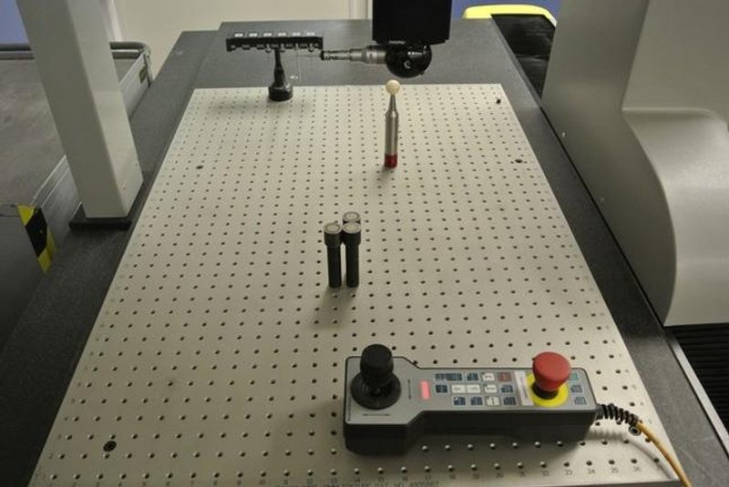 B & S Global Image 7107, 27.6x39.4x25.6", PC-DMIS 2001, Raco Plate, PH10MQ Probe, TP20
