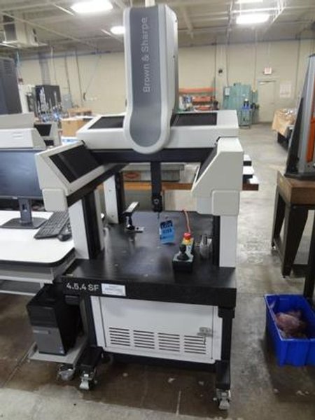 B & S 4.5.4 SF DCC Shop Floor w/PC DMIS CAD 2014, Renishaw PH10T Probe, Like New