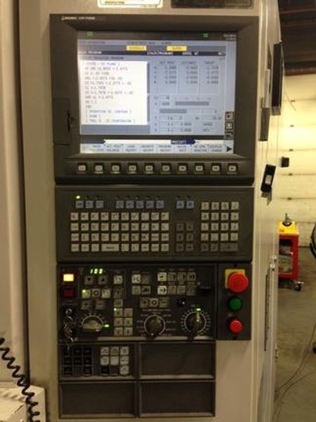 Okuma MH600HB, 39"x35"x39", 25"Pllts, 80 Hldrs,OSP200 Ctrl,Full 4th,81ATC,1K PSI Clnt,'11