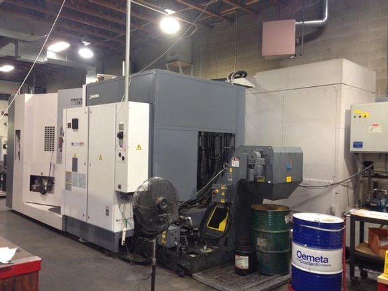 Okuma MH600HB, 39"x35"x39", 25"Pllts, 80 Hldrs,OSP200 Ctrl,Full 4th,81ATC,1K PSI Clnt,'11