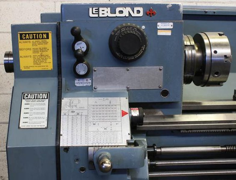 15" X 30" LeBlond Servo Shift, '83, 15.5"Sw, 30"Ctrs, DRO, 5C Collet, Tlstk w/Live Center, (2)