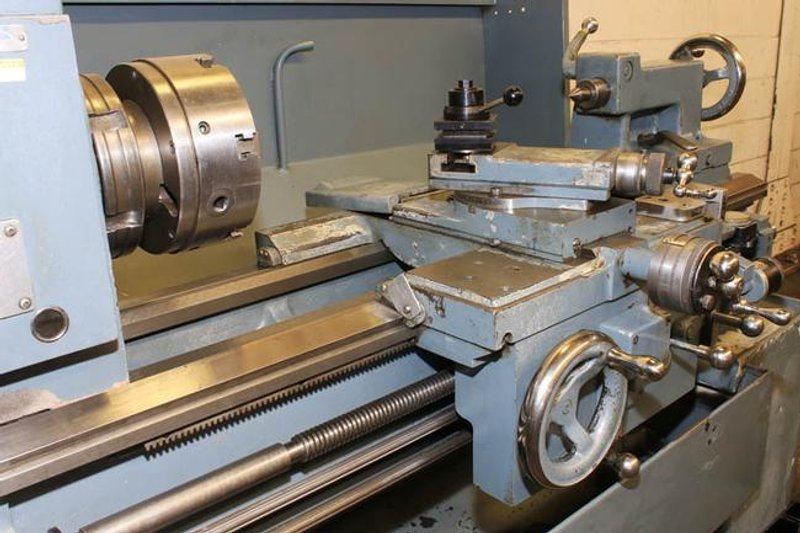 15" X 30" LeBlond Servo Shift, '83, 15.5"Sw, 30"Ctrs, DRO, 5C Collet, Tlstk w/Live Center, (2)