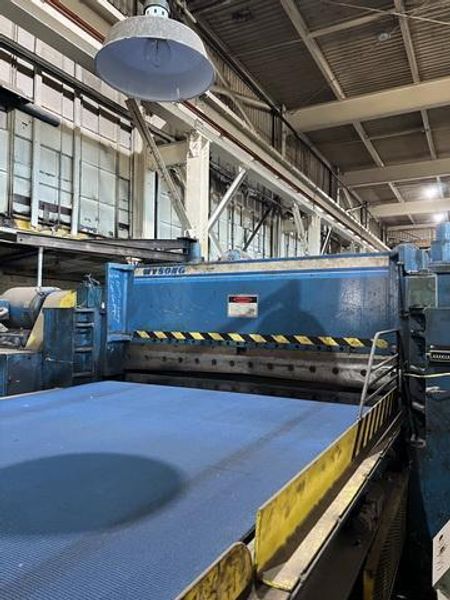 72" x .200" x 50,000# Voss cut to length line, Stock# 10962