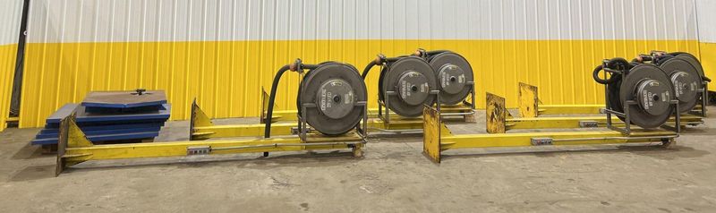 40 HP x 4 STATION CLEAN AIR TECHNOLOGIES / EUROVAC INDUSTRIAL TRANSIT & BUS CENTRAL VACUUM SYSTE
