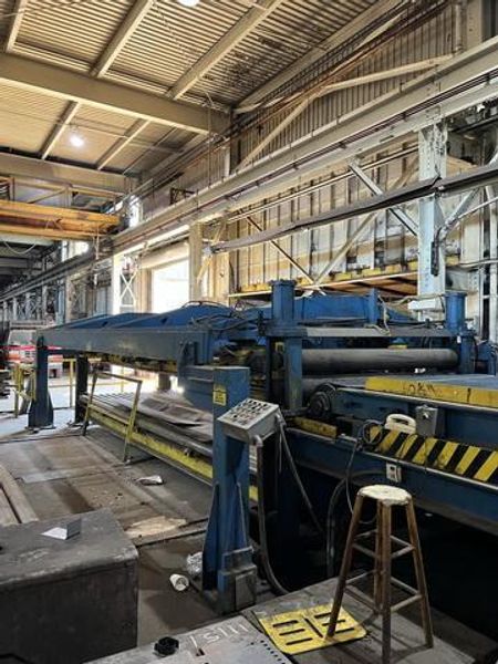 72" x .200" x 50,000# Voss cut to length line, Stock# 10962