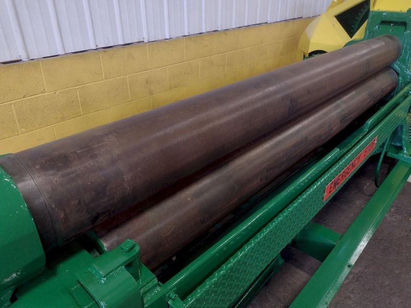 8' X 5/16" BERTSCH MODEL #8 INITIAL PINCH PLATE ROLL: STOCK #16583
